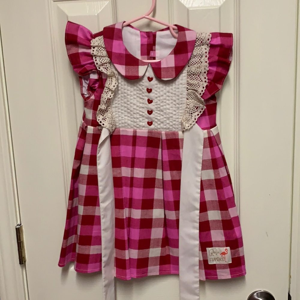 Rosa Flamenco dress 3/4